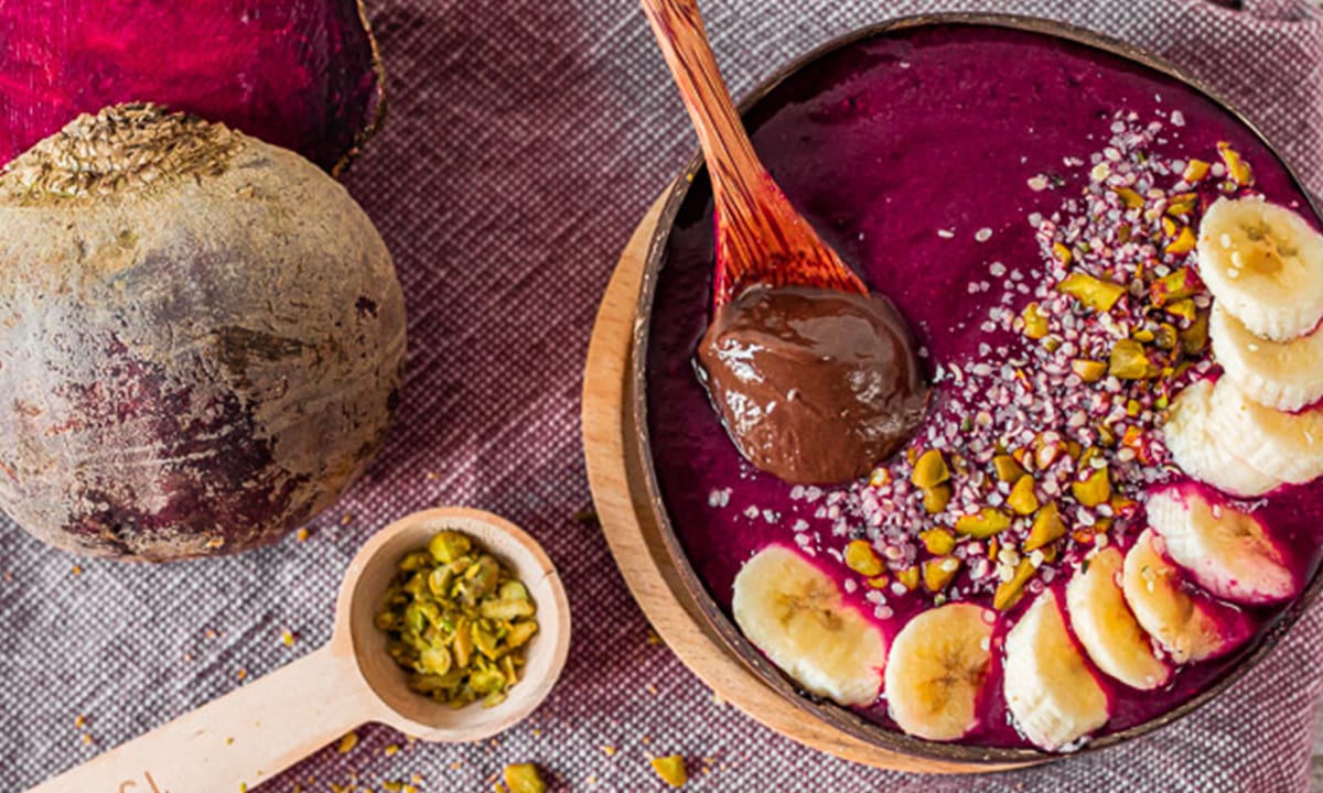 Pinke Smoothie Bowl
