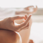 Handposition beim Meditieren