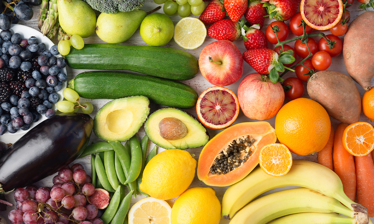 Gesund ernähren mit Obst und Gemüse