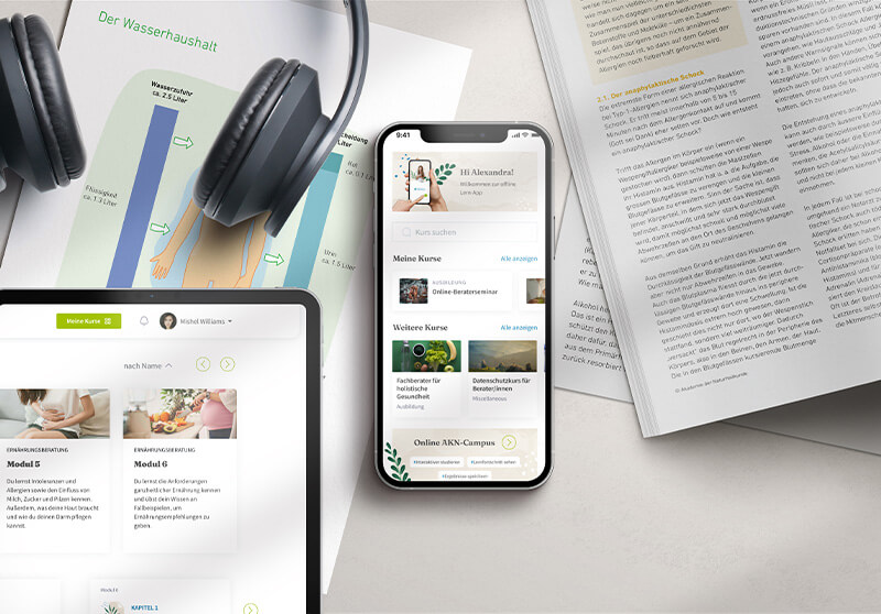 Mobile Endgeräte und Lernunterlagen